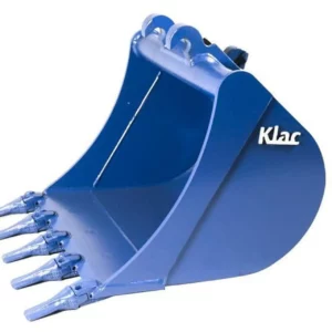 Łyżka koparki podsiębiernej C/C4 250mm system Klac z zębami Esco V13