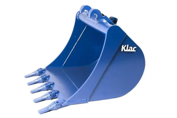 Łyżka koparki podsiębiernej C/C4 250mm system Klac z zębami Esco V13