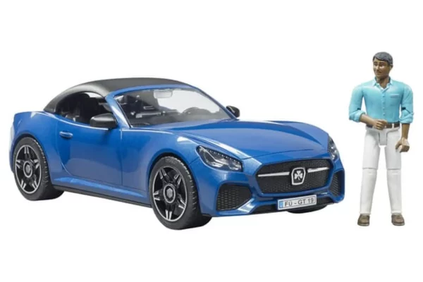 Bruder Samochód Roadster z kierowcą