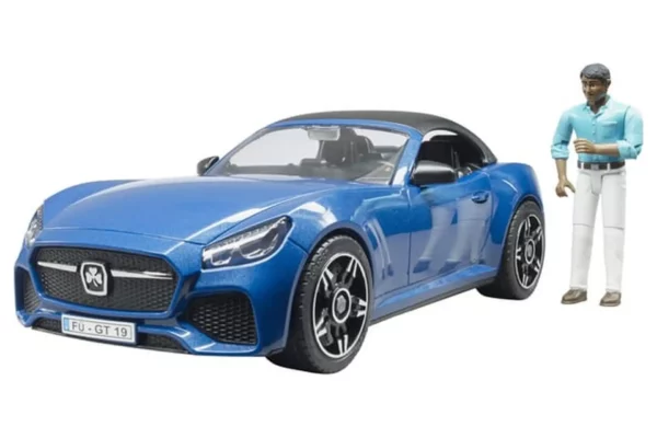 Bruder Samochód Roadster z kierowcą