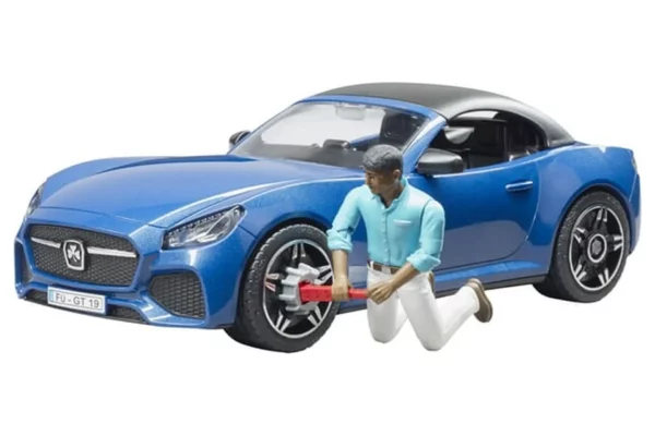 Bruder Samochód Roadster z kierowcą
