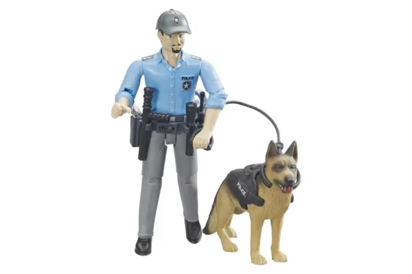 Figurka policjant z psem
