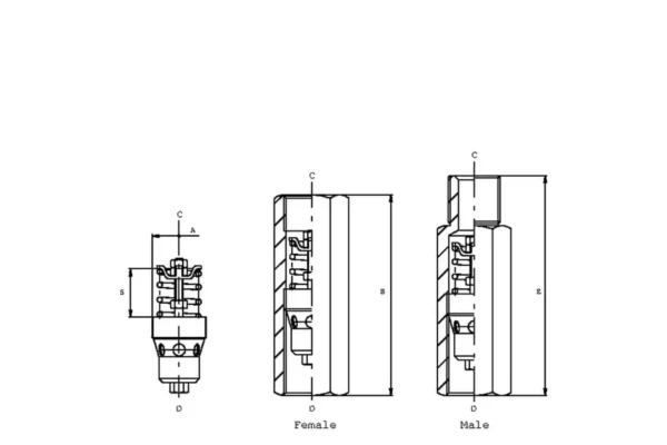 FluidPress Decent valve VSCR 04 A (1 - 1.6)