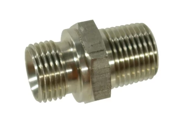 Złączka 1/4 BSP x 1/4 NPT V4A