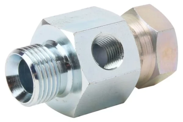 Burnett & Hillman Złącze gwint zew./wew. 1/2" przyłącze manometru x 1/4" BSP