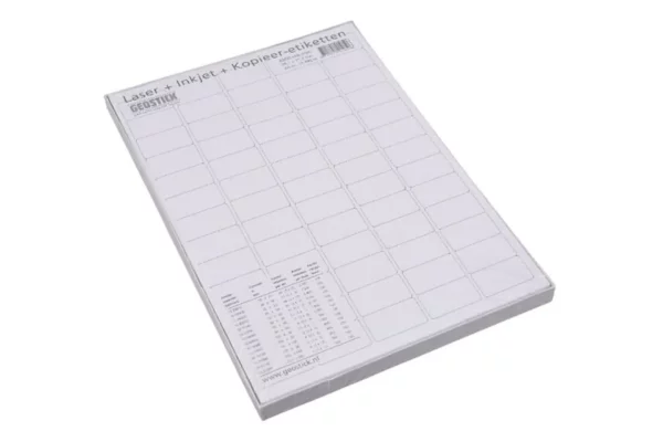 Papier perforowany A4 do etykiet 38.1x21.2mm