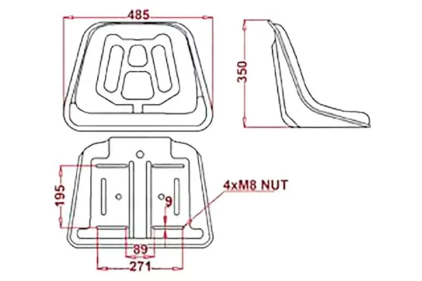 Vapormatic Fotel standardowy