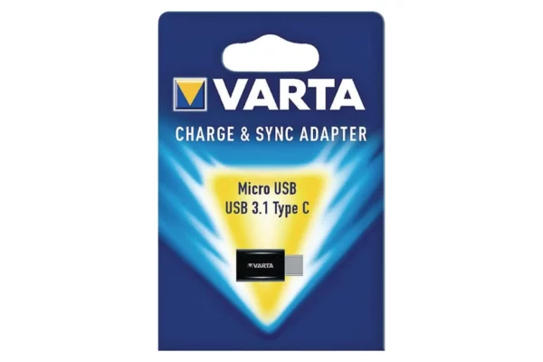 VARTA Consumer Batte Adapter Micro USB - USB 3.1