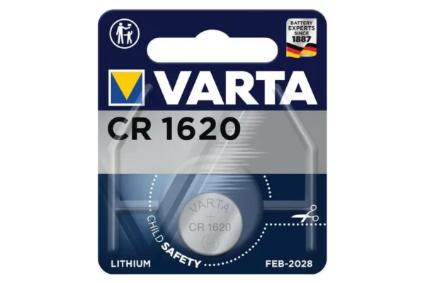Bateria litowa guzikowa CR 1620 3V Varta