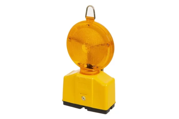 Lampa budowlana ostrzegawcza halogenowa