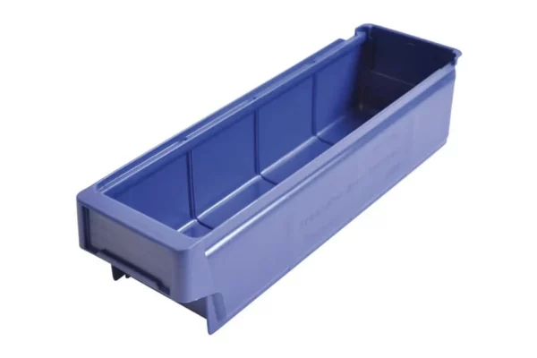Pudełka do składowania pionowego niebieskie 400x115x100mm