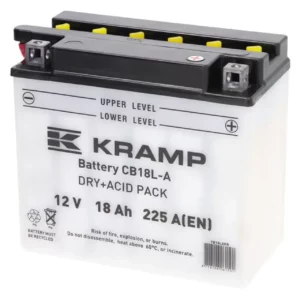 Akumulator 12V 18Ah 225A z elektrolitem Kramp