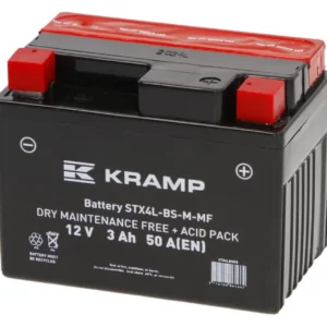 Akumulator 12V 3Ah 50A z elektrolitem Kramp