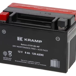 Akumulator 12V 8Ah 120A z elektrolitem Kramp