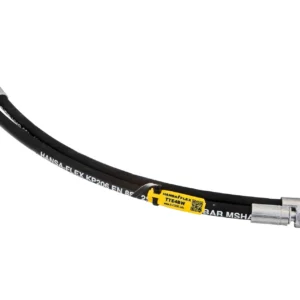 Przewód gumowy rozdzielacza hydraulicznego 1/4" R2 L-350mm