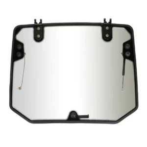 Oryginalna szyba tylna kompletna z miejscem na klamke o numerze katalogowym TE2S451010024Ka