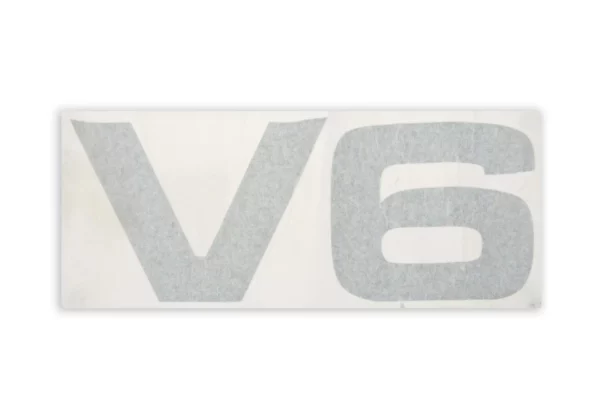Oryginalna naklejka tylny panel V6 logo o numerze katalogowym CST00983