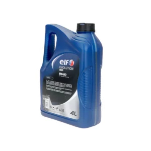 Olej silnikowy Elf EVO 5W50 o pojemności 4l i numerze katalogowym EVO9005W50.