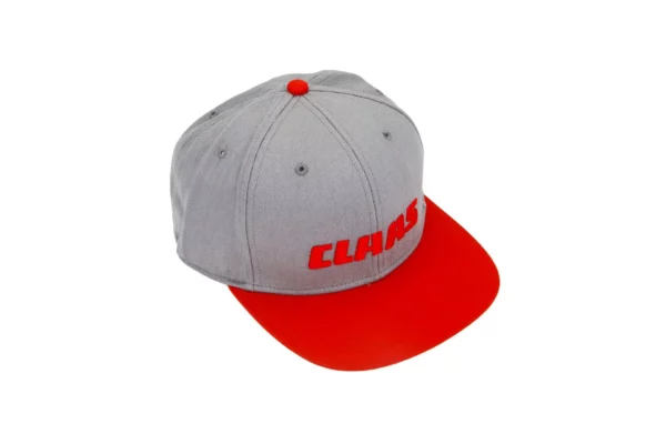Oryginala czapka szaro - czerowa Claas o numerze katalogowym 255811.0.
