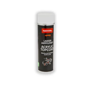 Lakier Spray biały połysk marki  Novol o pojemności 500 ml
