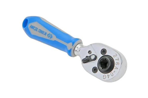 Grzechotka mini 1/4" z uchwytem do bitów 1/4"