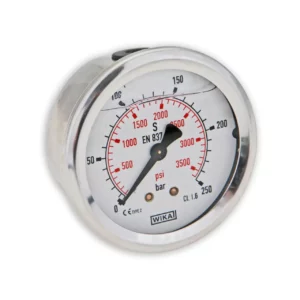 Oryginalny manometr glicerynowy 250 bar
