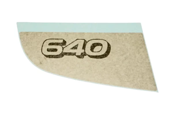 Oryginalna naklejka "640"