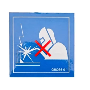 Oryginalna naklejka "zakaz spawania"