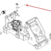 Filtr paliwa puszkowy V1105/C1505 OEM, o numerze katalogowym 070500000122, stosowany w ładowarkach marki MultiOne.-schemat
