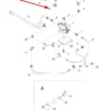 Oryginalne kolanko hydrauliczne L12 o numerze katalogowym GBT3754-L12, stosowane w ciągnikach rolniczych marek Arbos oraz Lovol.-schemat