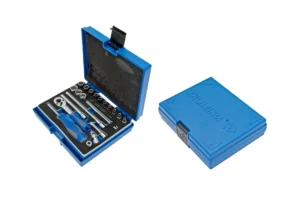 Zestaw kluczy z nasadkami 1/4" 4 - 14 mm 6-kątne