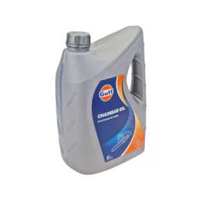 Olej biodegradowalny Gulf Chain Bar Oil o pojemności 4l i numerze katalogowym CHAINOIL4L.
