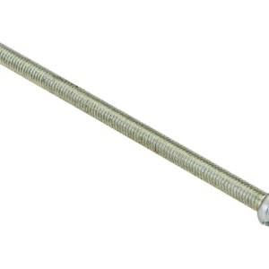 Oryginalna śruba z łbem płaskim pełny gwint z nacięciem prostym bloku zaworów magnetycznych o wymiarach M4 x 75 mm i numerze katalogowym 215316.0