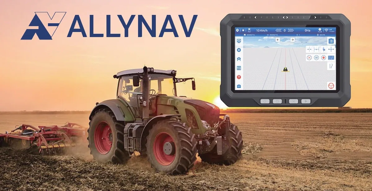 Ciągnik rolniczy Fendt z nawigacją AllyNav