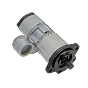 Oryginalna pompa hydrauliczna podwójna marki Bosch - Rexroth o numerze katalogowym 0510565088 stosowana w ciągnikach rolniczych marki Massey Ferguson