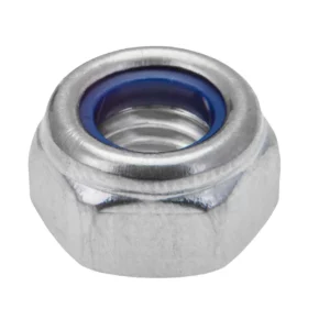 Nakrętka 6-kątna samohamowna listwy walca z wkładką poliamidową