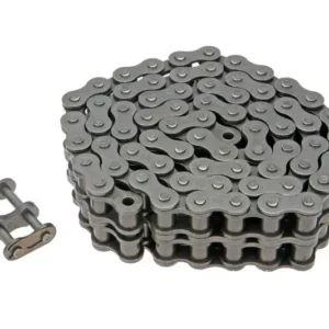 Oryginalny łańcuch rolkowy2-rzędowy o wymiarach 16B-2 x 70 rolek i numerze katalogowym 16B2X70S stosowany w prasach stałokomorowych marki McHale.